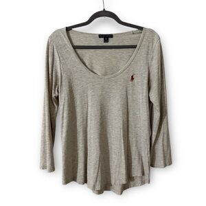 Ralph Lauren Scoop Neck Top